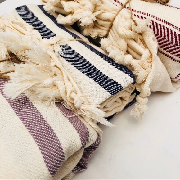 Turkish Bath Beach Hamam Towels Organic Cotton NWT - Picture 7 of 8